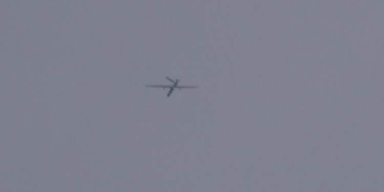 Eyn İsa’da keşif uçağı hareketliliği