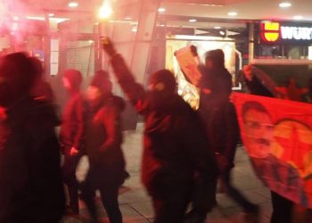 Stuttgart’da gençlerden Nehêle eylemi