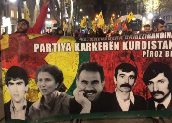 Marsilya’da PKK kuruluşu büyük bir coşkuyla kutlandı