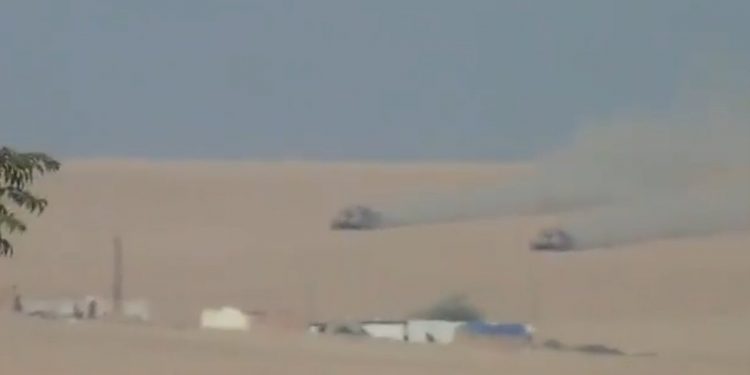 Çetelere ait bir araç imha edildi