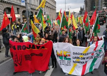 Köln’de de gençler #Nehêle coşkusuyla alanlarda