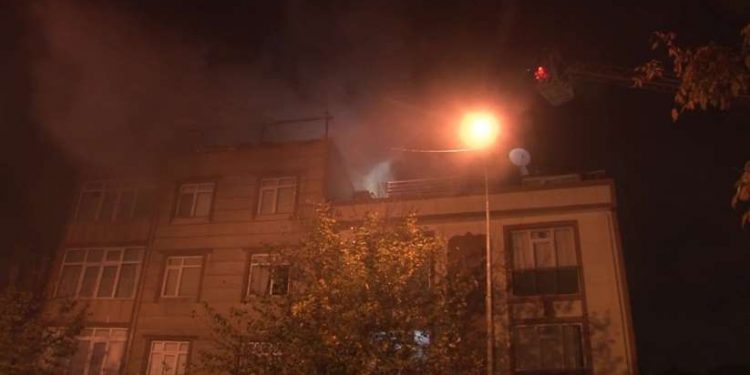 Ateşin Çocukları İnisiyatifi, askeri alanı ateşe verdi