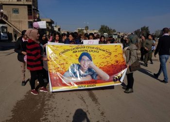 Rojava Kurdistan’ı ve Kuzey Suriye’li kadınlar alanlardaydı