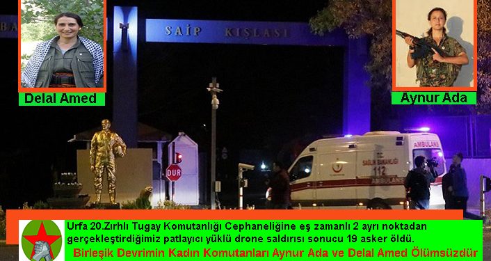 FLAŞ – HBDH İntikam Birimleri dronlarla işgalcileri vurdu: 19 işgalci Türk askeri öldürüldü