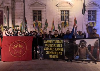 Marignane’de işgale izin verme, devrime sahip çık eylemi