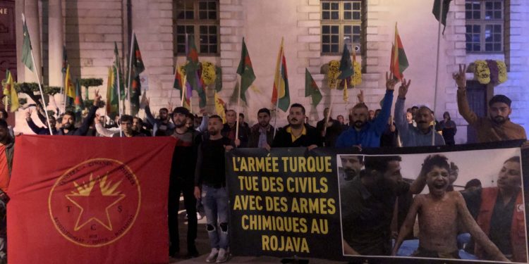 Marignane’de işgale izin verme, devrime sahip çık eylemi