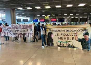 Marsilya Havaalanı’nda sivil itaatsizlik eylemi