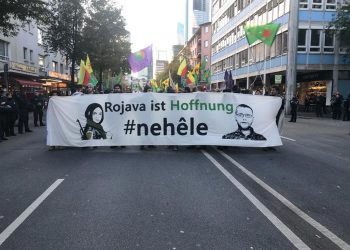 Frankfurt’da gençler işgale karşı Nehêle dedi
