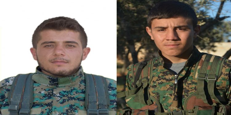 HRE şehit düşen iki savaşçının kimlik bilgilerini açıkladı