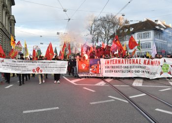 İsviçre’de halklardan ortak mesaj: “Emperyalizm ve kapitalizme karşı direnişimiz sürecek”