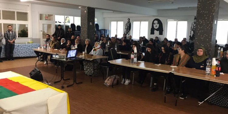 Bielefeld’de şehit Agir Stêrk ve şehit Mehmet Axîn için anma