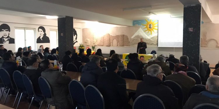 Bielefeld’de şehit Agir Stêrk ve şehit Mehmet Axîn için anma