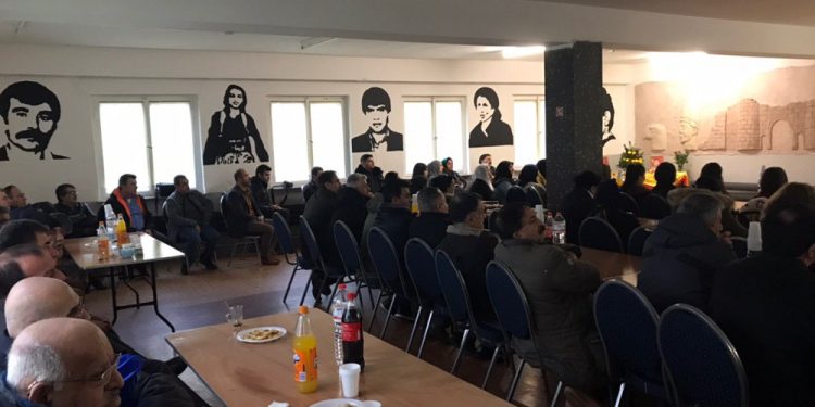 Bielefeld’de şehit Agir Stêrk ve şehit Mehmet Axîn için anma