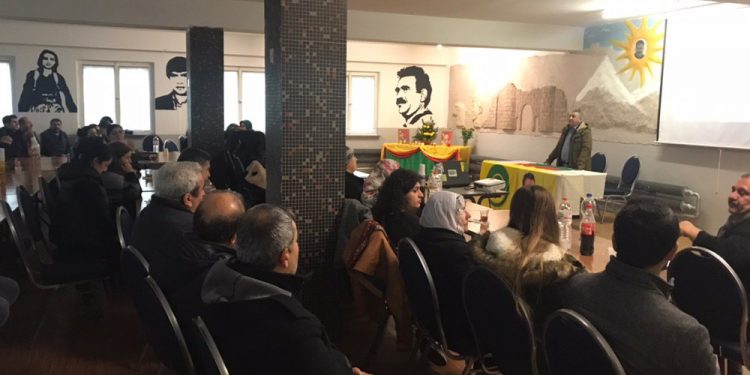 Bielefeld’de şehit Agir Stêrk ve şehit Mehmet Axîn için anma