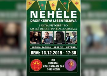 Gençler dayanışma gecesinde buluşuyor: Rojava’yı işgale izin verme