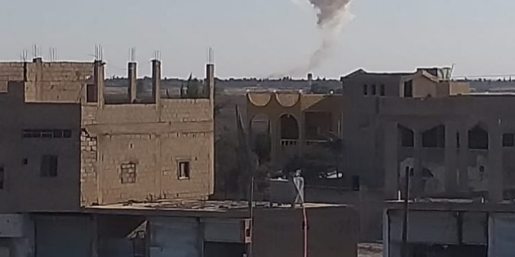 ​​​​​​​ABD’ye ait savaş uçakları İran’ın Derazor’daki üssünü bombaladı