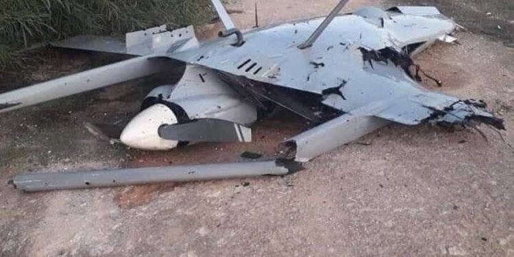 Libya Ulusal Ordusu işgalci Türk devletine ait İHA’yı düşürdü