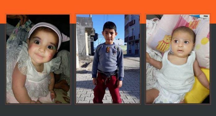 8 göçmen Kürt çocuğu kapalı bölmede oldukları için kurtarılamadı