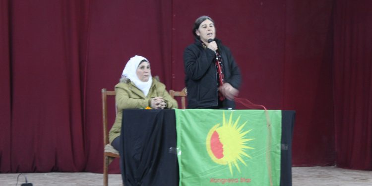 Kadınlar Şehit Sara ve yoldaşlarını andı