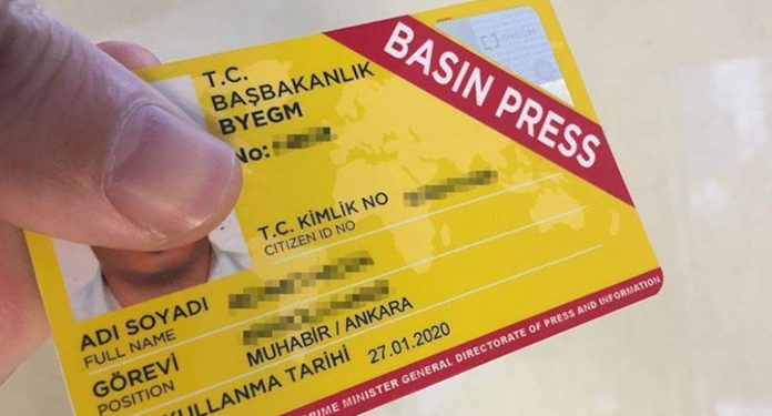 SETA fişledi, faşist Cumhurbaşkanlığı basın kartlarını iptal etti