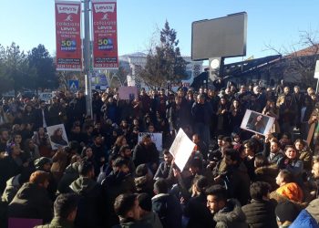 Üniversite öğrencilerinin Gülistan Doku eylemine işgalci polis saldırdı!