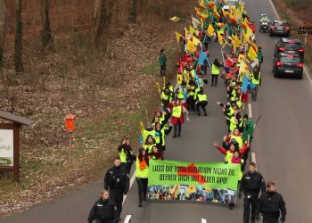 Coşkuyla başlayan Uzun Yürüyüş’ün 1’nci günü sona erdi