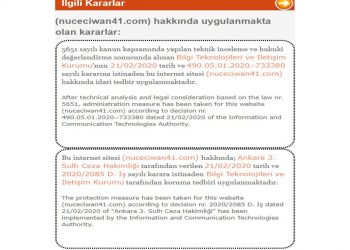 Faşist Türk devletinden Ajansımıza 41’inci kez erişim engeli