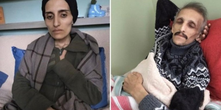 Ölüm orucu direnişindeki Grup Yorum üyelerinin fotoğraf ve görüntüleri paylaşıldı