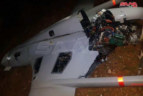 İdlib’de işgalci Türk devletine ait SİHA düşürüldü