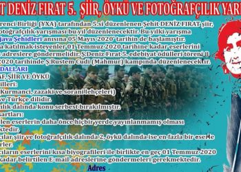 Şehit Deniz Fırat öykü, şiir, fotoğrafçılık yarışması startı verildi