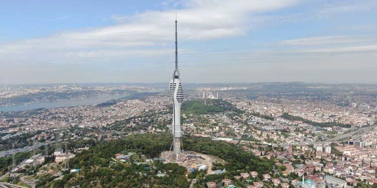 SON DAKİKA – 324 Milyonluk Çamlıca kulesi yanıyor