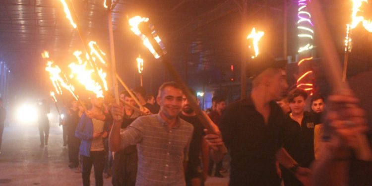 Rojava gençliği, şehit mezarlarına saldırı ve Zînî Wertê provokasyonuna karşı alanlarda