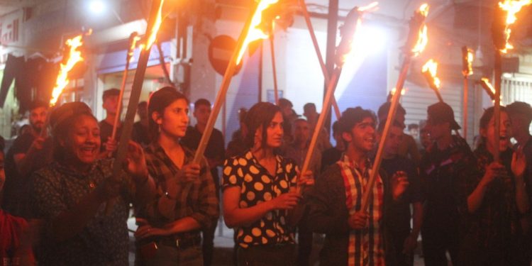 Rojava gençliği, şehit mezarlarına saldırı ve Zînî Wertê provokasyonuna karşı alanlarda