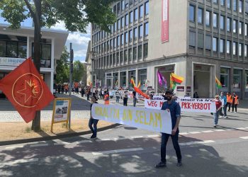 TCŞ ve JCA’dan Almanya’da Türk devlet faşizmine karşı görkemli yürüyüş