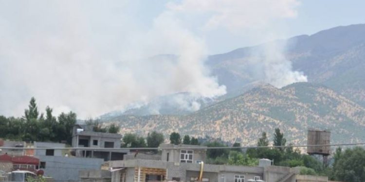 İşgalci Türk devleti, Biradost’u bombalıyor