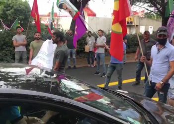 Toulouse’de işgal saldırılarına karşı sivil itaatsizlik eylemi