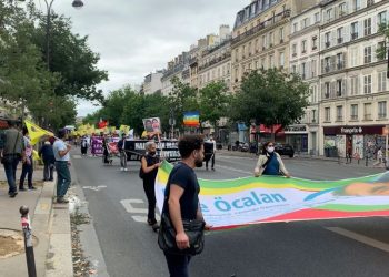 Türk devlet faşizmi Paris’te protesto edildi