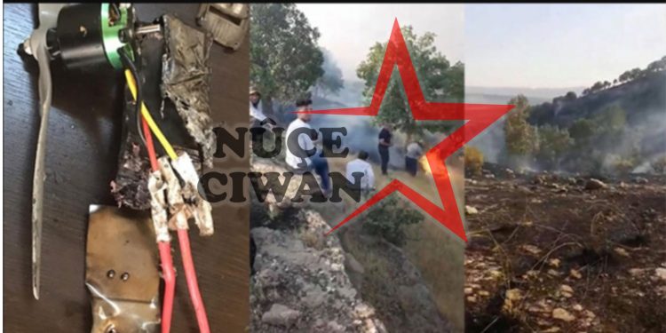 SON DAKİKA – Zaxo’da işgalci TC’nin keşif uçağı düşürüldü