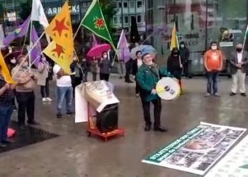 Faşist saldırılar Münster’de protesto edildi