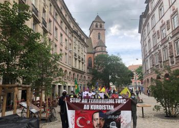 Türk faşizmi Strasbourg’da protesto edildi
