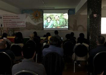 Bielefeld’de gençlik öncülüğünde PKK MK üyesi Kasım Engin anıldı