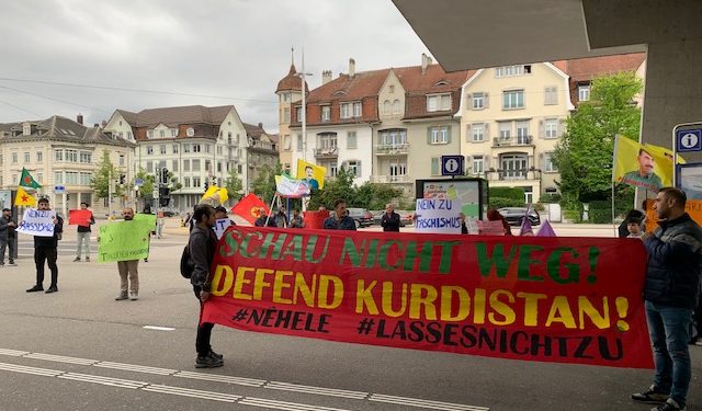 Solothurn’da soykırım saldırıları protesto edildi