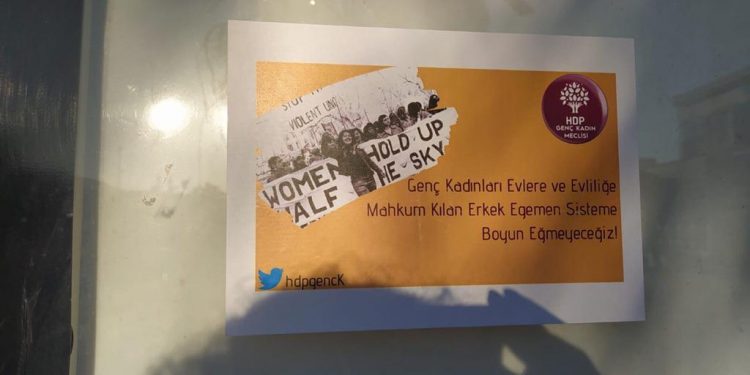 Genç Kadın Meclisi ve Üniversiteli Kadınlar’dan eylem