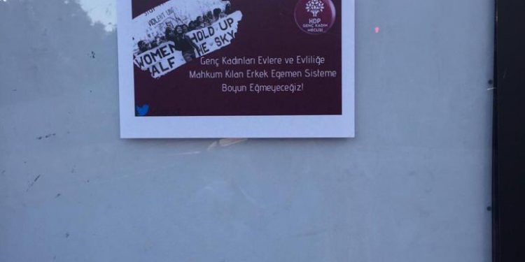 Genç Kadın Meclisi ve Üniversiteli Kadınlar’dan eylem