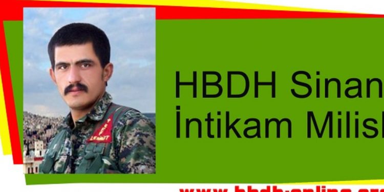 HBDH İntikam Milisleri’nden Şehisman isimli ajana eylem