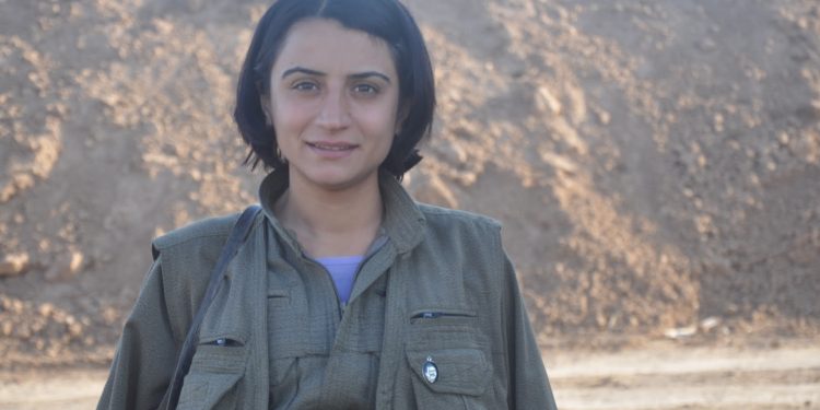 HPG Şeşdara alanında şehit düşen gerillayı andı