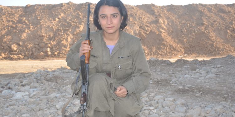 HPG Şeşdara alanında şehit düşen gerillayı andı