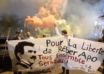 Paris’te eylemler kesintisiz sürüyor – Talep aynı: Öcalan’a Özgürlük