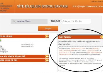 Ajansımıza erişim engeli: nuceciwan53.com yayında