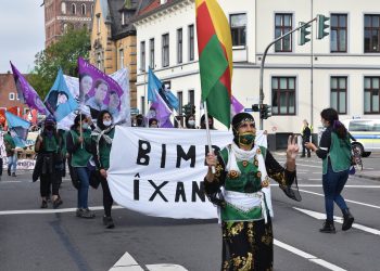 Özgürlük yürüyüşünün 5’nci gününde “Bi Hev Re Serhildan” damgası